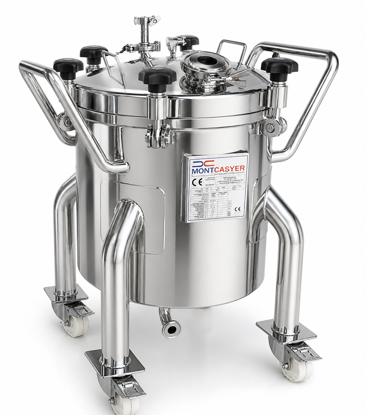 Stainless steel bioreactor