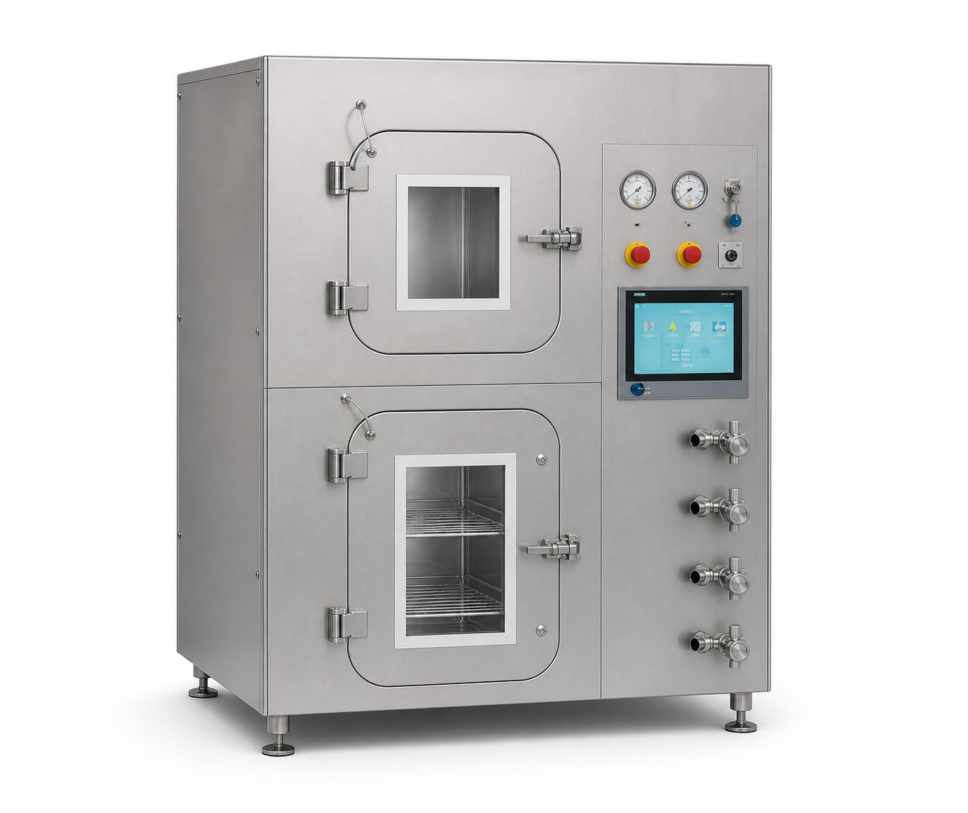 VHP passbox for cleanroom material transfer